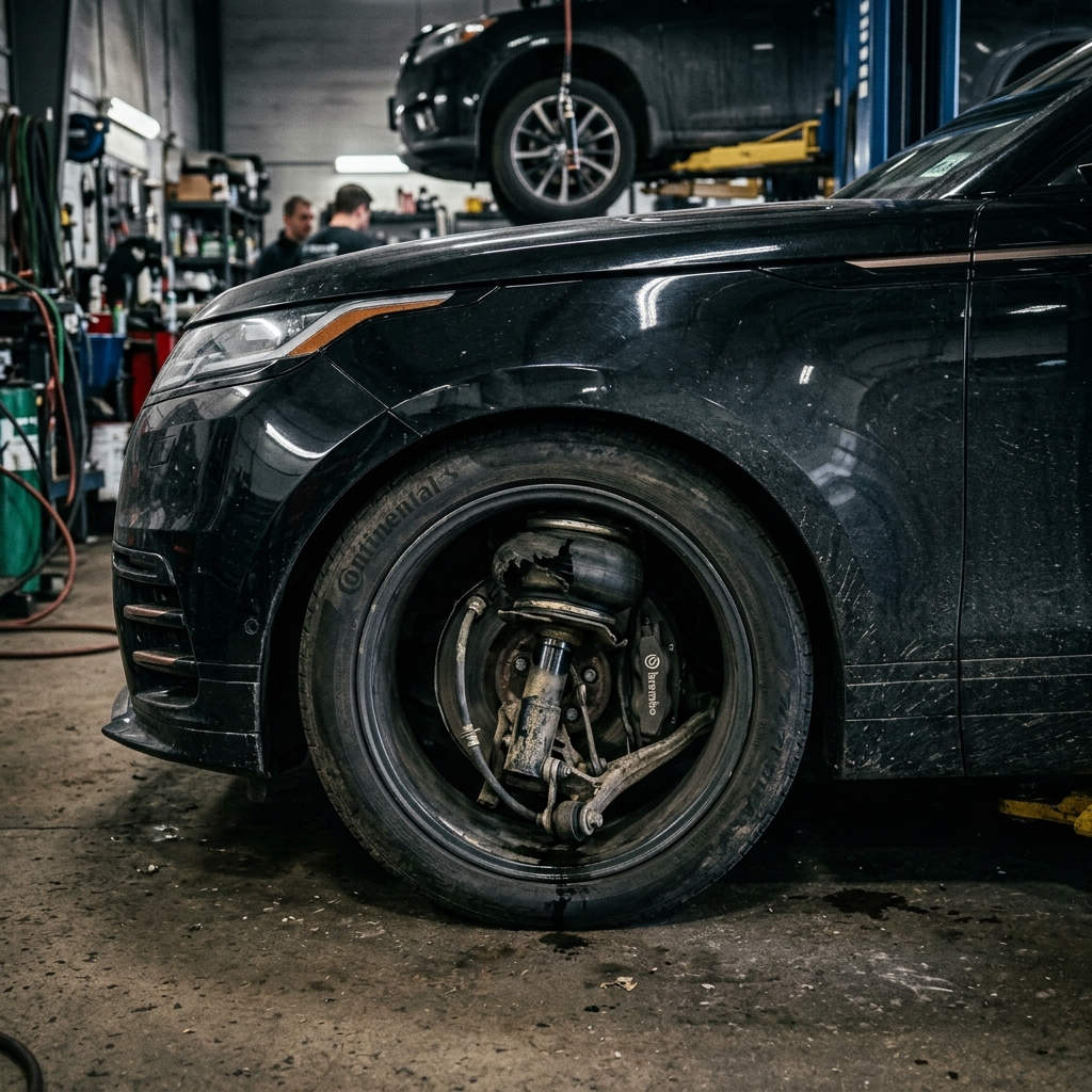 Air Suspension Failure Guide: Symptoms, Causes & Repair Costs