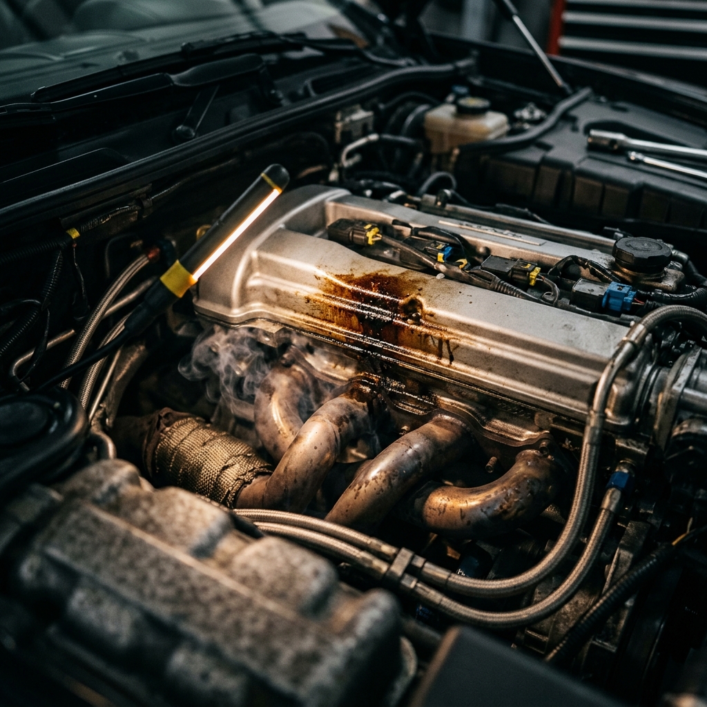 Burning Oil Smell from Engine: Diagnosis Guide for Luxury Cars