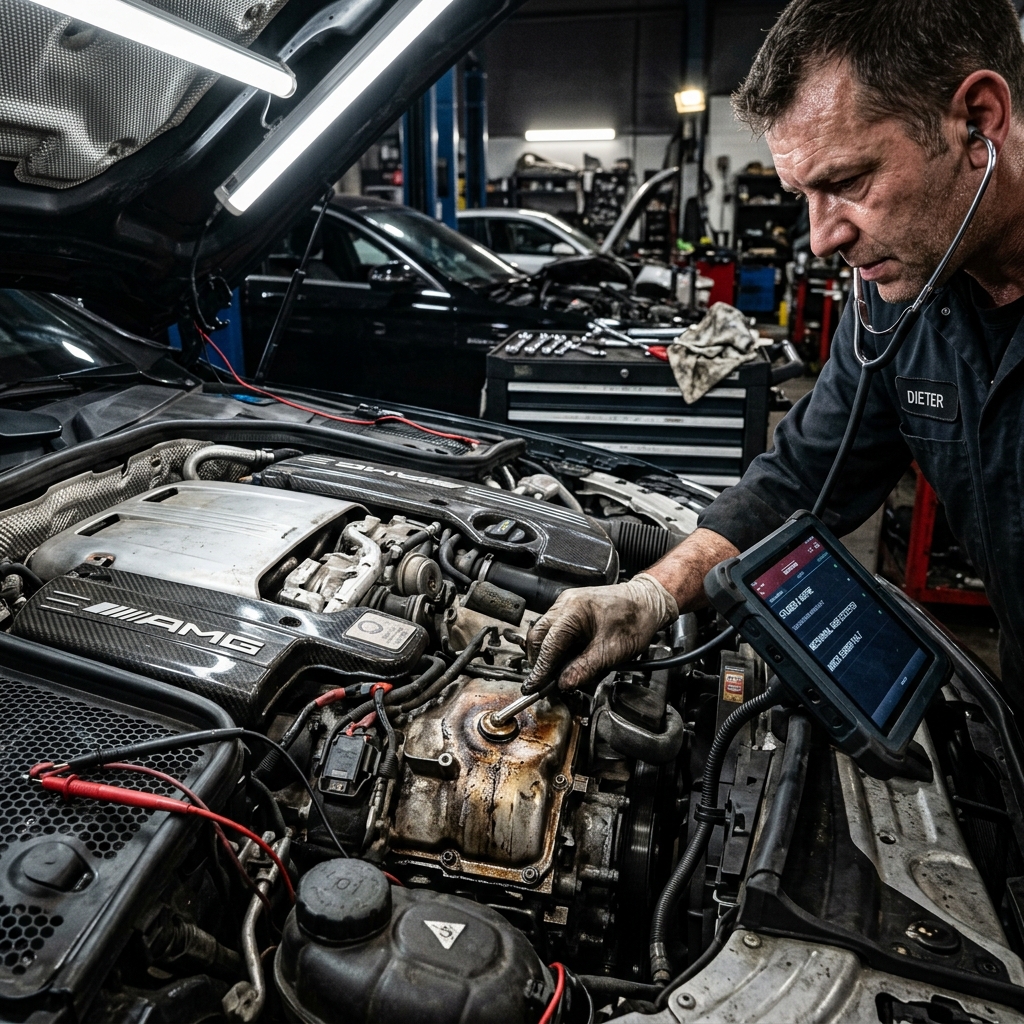 Engine Knocking in Luxury Cars: When to Worry & What It Costs
